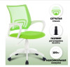 Офисное кресло Бюрократ CH-W695NLT Green/White